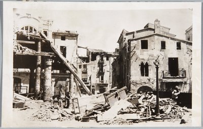 After the Bombings in Granollers by Unbekannt Unbekannt